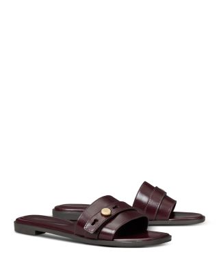 Women's Romy Leather Slide Sandals