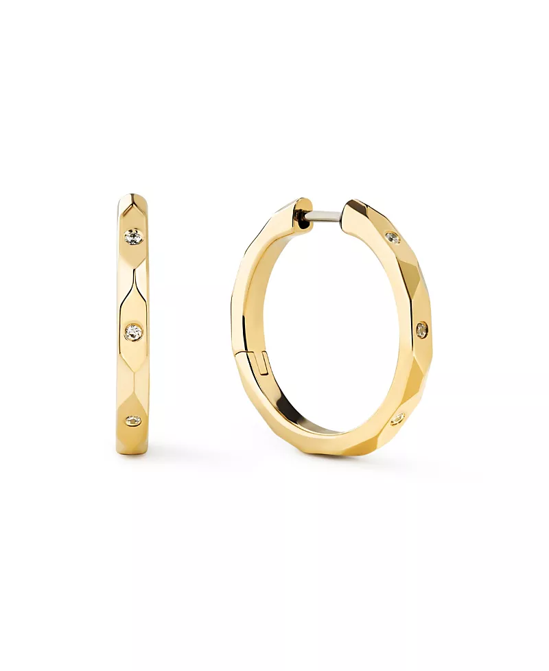 Ana Luisa Walker Gold Hoop Earrings