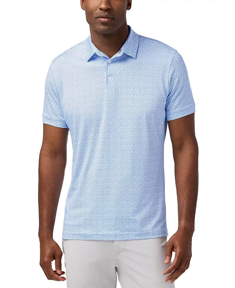 Mizzen+Main Versa Short Sleeve Trim Fit Polo Shirt