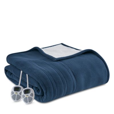 Serta Fleece to Sherpa Heated Blanket, Full