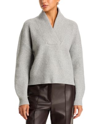 Atalanta Shawl Collar Pullover Sweater - Exclusive