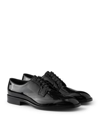  Patent Men's Leather Lace-up Shoes