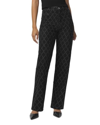 The Margot Embellish High Rise Jeans in  Diamond Night