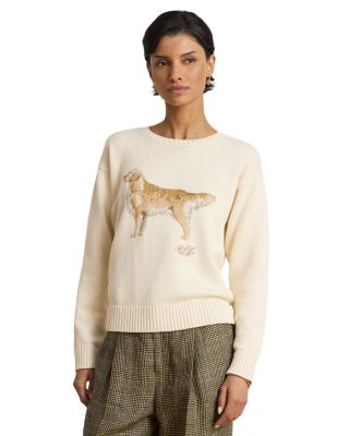 Intarsia Knit Dog Sweater