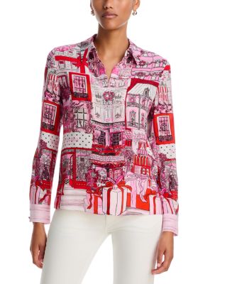 Willa Silk Staceface Top
