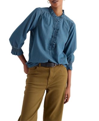  Feather Star Chambray Top