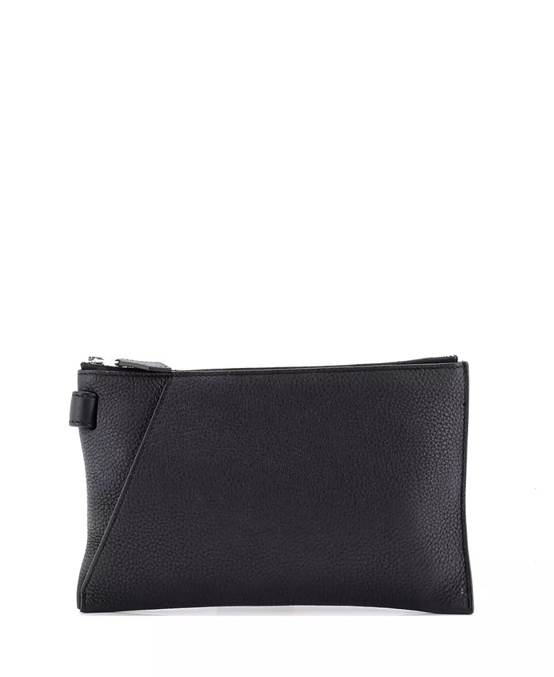 Pre-Owned HERMES 24 Cabavertige Pouch Leather