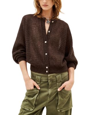 Isolar Pointelle Knit Cardigan