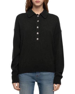 Soula Bijoux Cashmere Polo Sweater