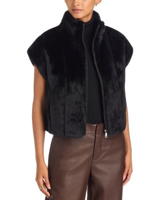 Adrienne Landau The Miller Faux Fur Vest