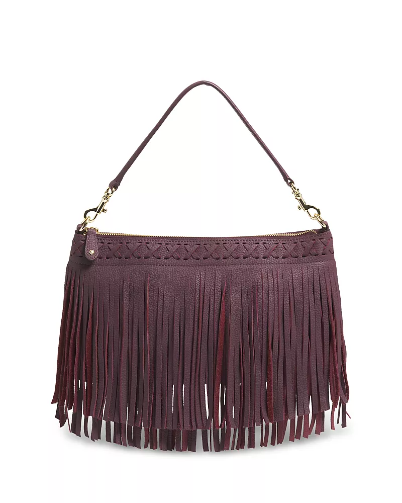 Stoney Clover Lane Brighton Fringed Leather Clutch