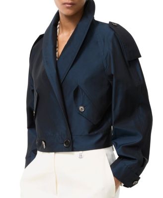  Cropped Silk Withington Jacket