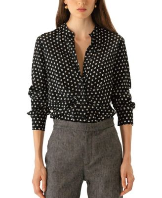  Blake Slim Draped Shirt