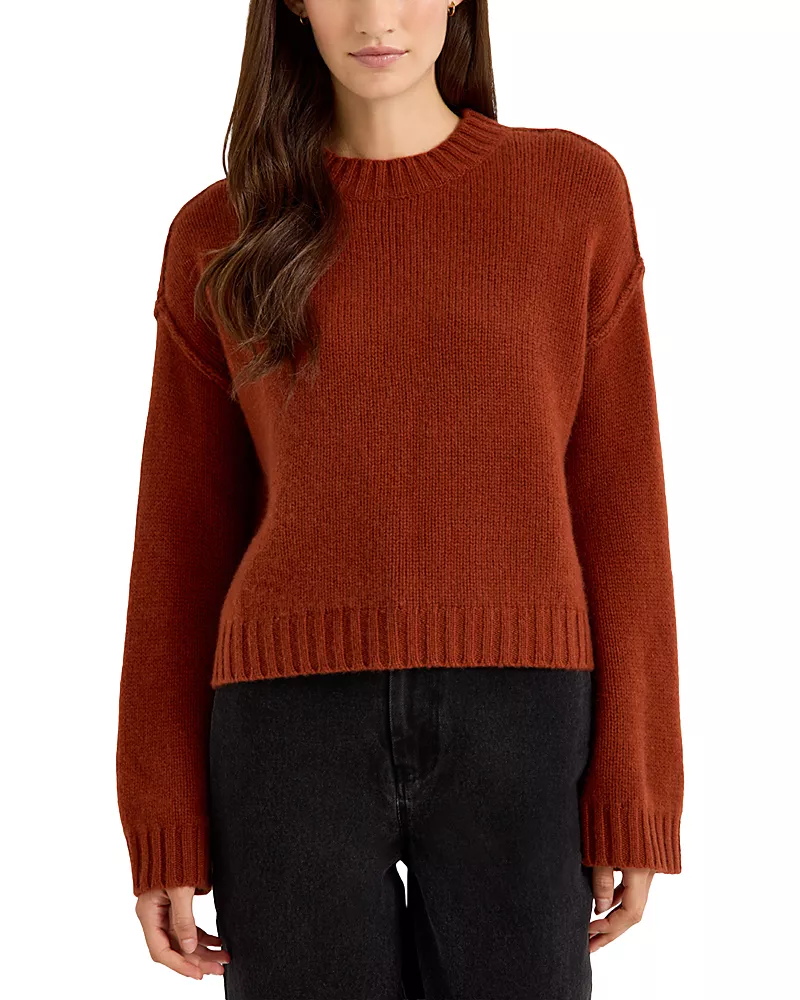 Marie Oliver Ozzie Cashmere Crewneck Sweater