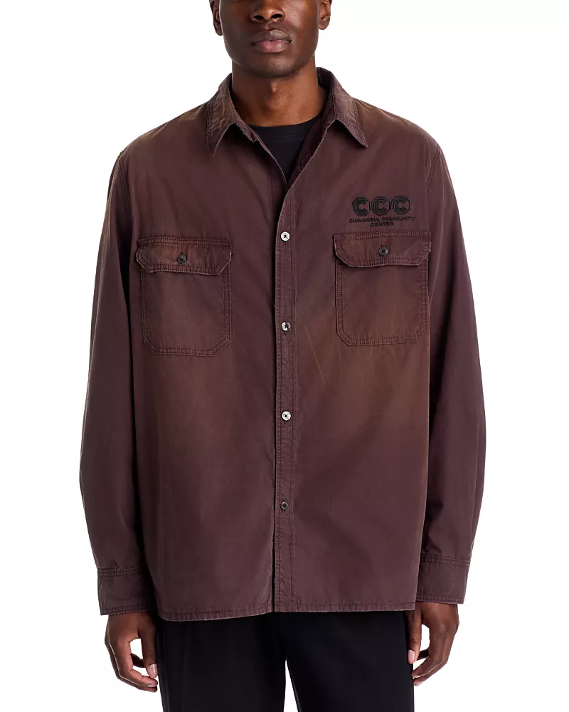 Willy Chavarria Workwear Corcoran Oversized Overshirt