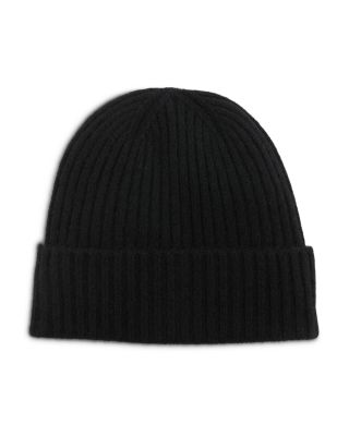 Cashmere Ribbed Beanie - Exclusive
