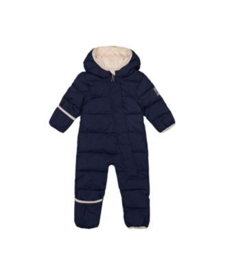 Unisex Cloud Car Seat Fleece-Lined One Piece Snowsuit - Baby