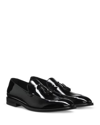 Boss Men's Derrek Patent Leather Tassel Loafers