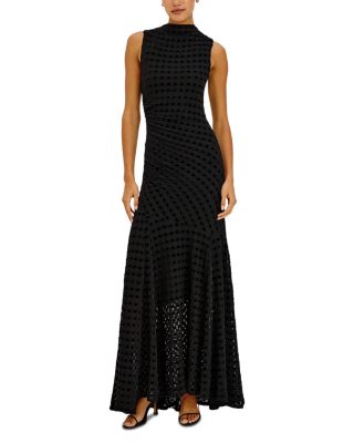 Cosmos Mock Neck Dress