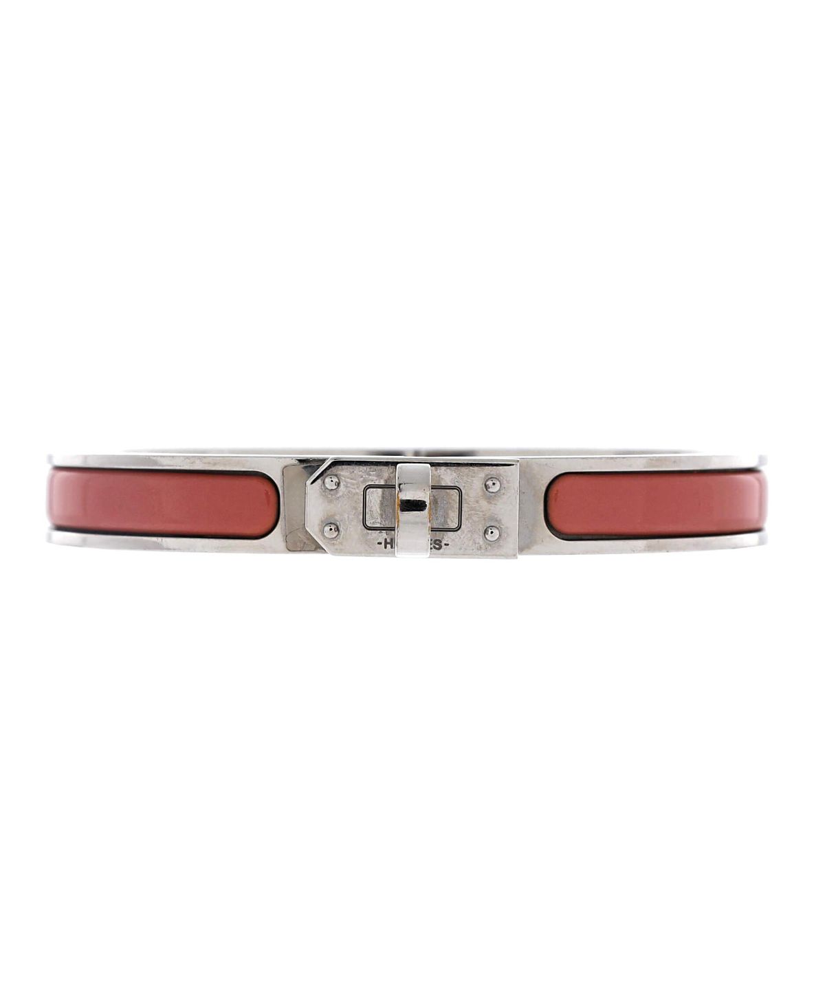 Pre-Owned HERMES Narrow Mini Clic Kelly Bracelet