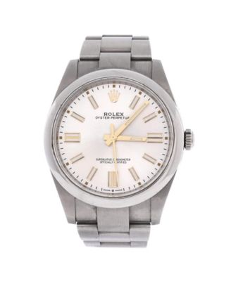  Oyster Perpetual Datejust Automatic Watch in Stainless Steel 41mm