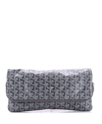   Saint Marie Clutch Coated Canvas