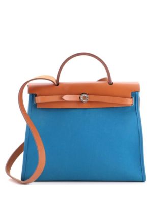 31 Herbag Zip Leather and Toile