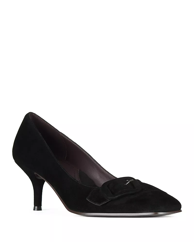 Jeffrey Campbell Women's Armina Suede Kitten Heel Pumps