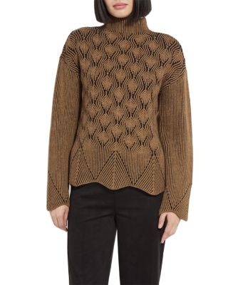 Rhea Cozy Rib Scallop Edge Sweater