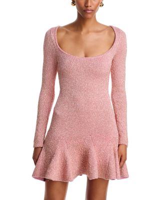 Fiorita Embellished Knit Mini Dress