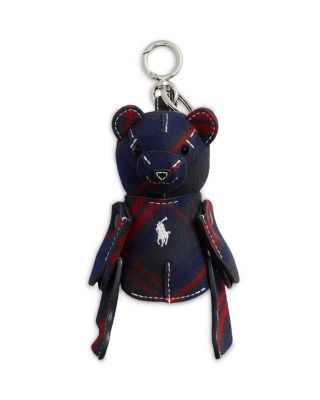 Plaid Cotton Polo Bear Charm