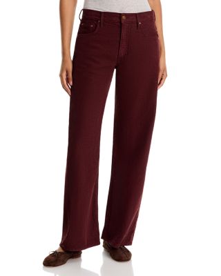 The Whip Skimp High Rise Corduroy Jeans in Brunette
