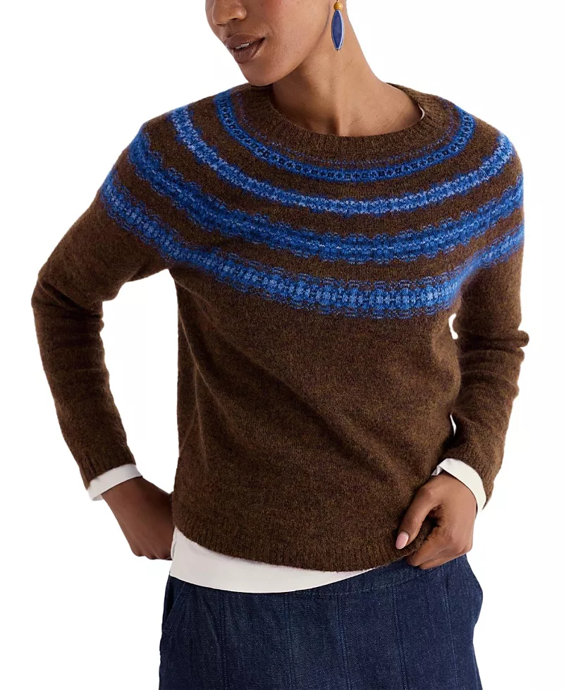 Seasalt Cornwall Annik Fair Isle Jumper