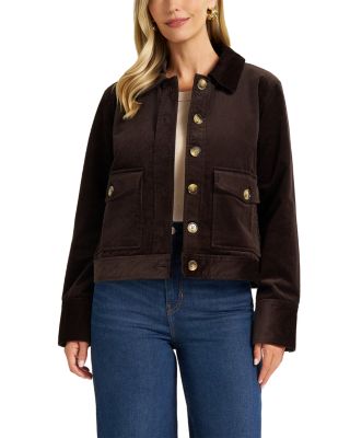Jeri Cotton Blend Corduroy Jacket