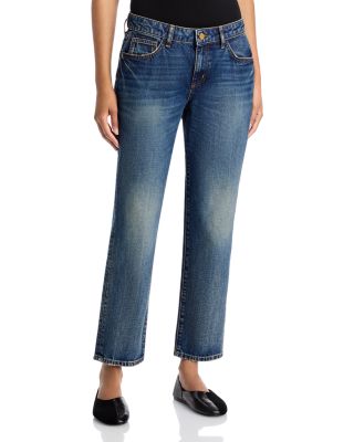 Zella Low Rise Ankle Slouch Slim Jeans in Tribeca