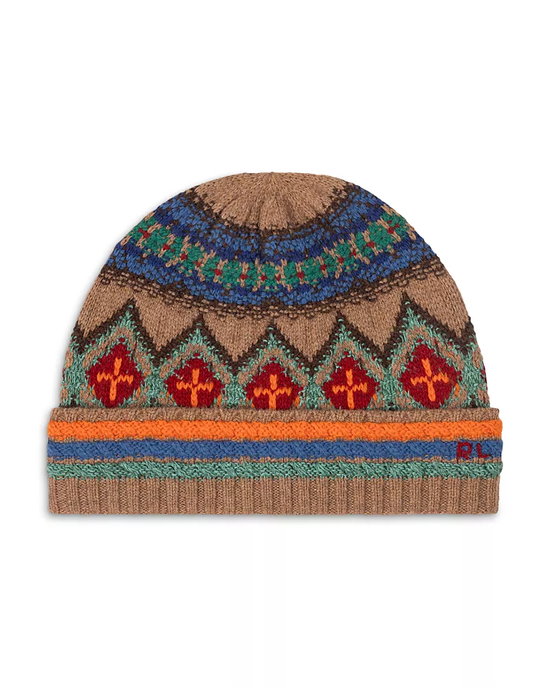 Polo Ralph Lauren Textured Geo Beanie