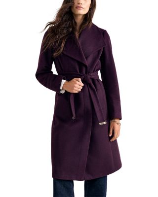 Nicci Belted Wool Blend Coat