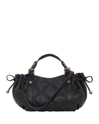 12h Matelasse Leather Top Handle Bag