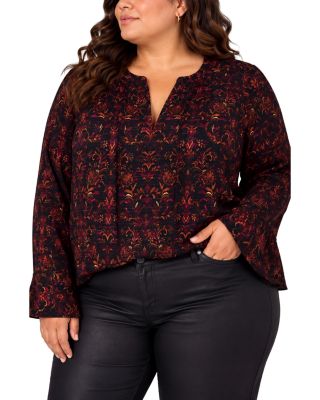 Floral Gathered Blouse