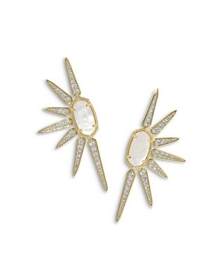 Ellie Crystal Star Statement Earrings