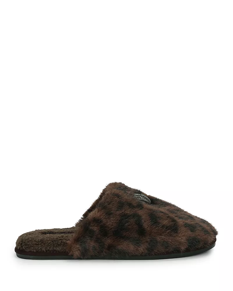 Kurt Geiger London Men's Kensington Faux Fur Slippers