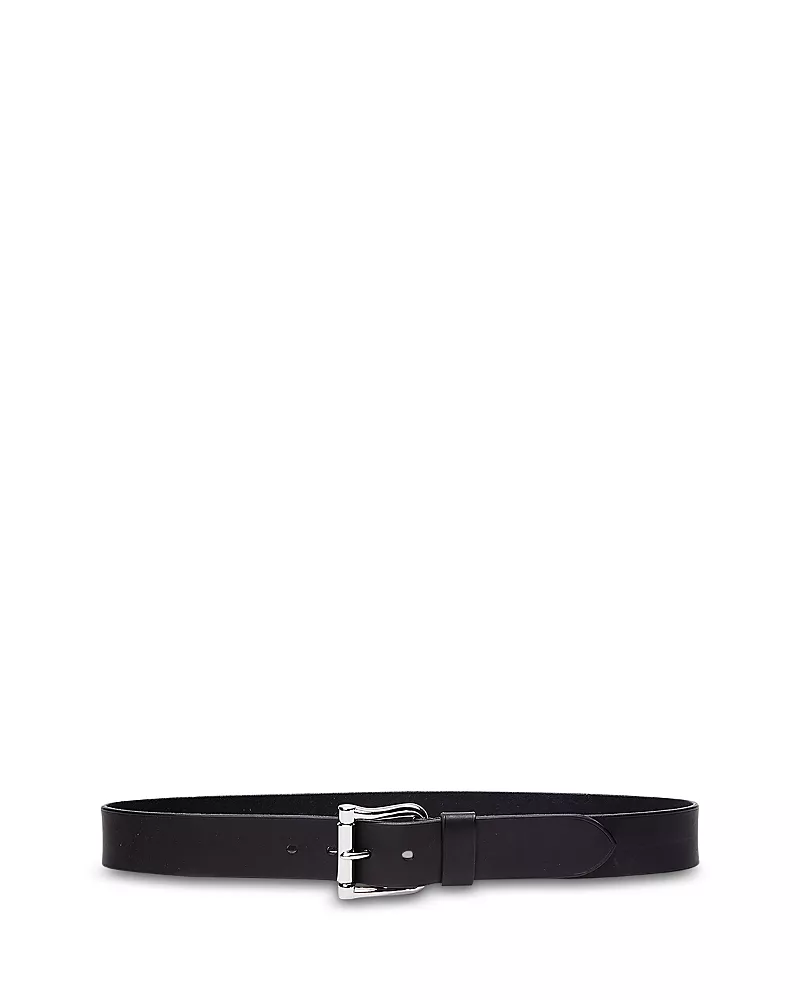 Ralph Lauren Purple Label Men's Chunky Roller Buckle Belt