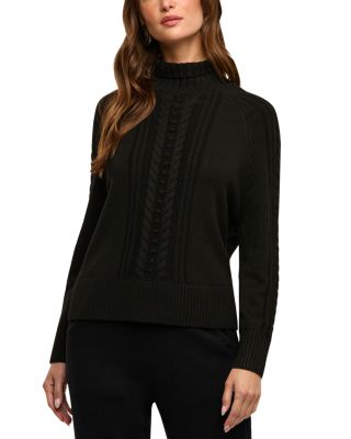Sandrina Turtleneck Cable Knit Sweater