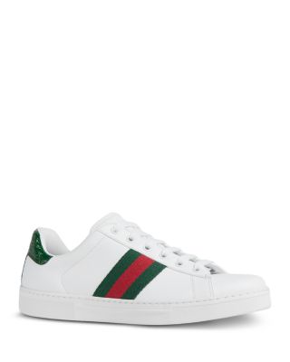 Women's Ace Leather Low Top Sneakers