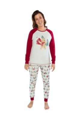 Women's Christmas Holiday Print Two Piece Pajama Set