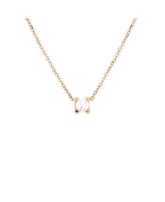  0.20-0.29CT C de Cartier Necklace 18K Rose Gold and Diamond, 16.75"