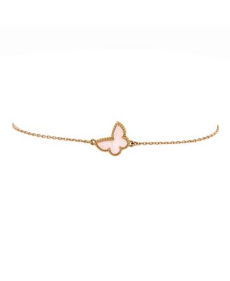  Sweet Alhambra Butterfly Bracelet 18K Gold and Mother of Pearl