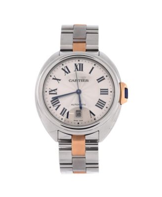  Cle de Cartier Automatic Watch in Stainless Steel and Rose Gold 40mm