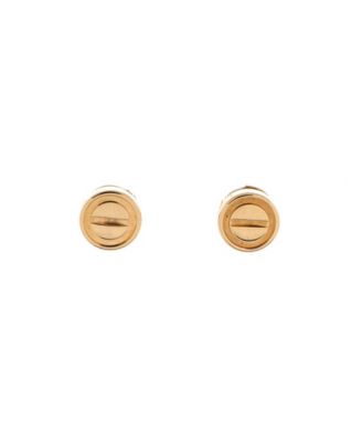 Love Stud Earrings 18K Gold
