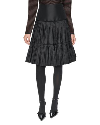Sonia Rykiel A Line Pleated Skirt - Exclusive